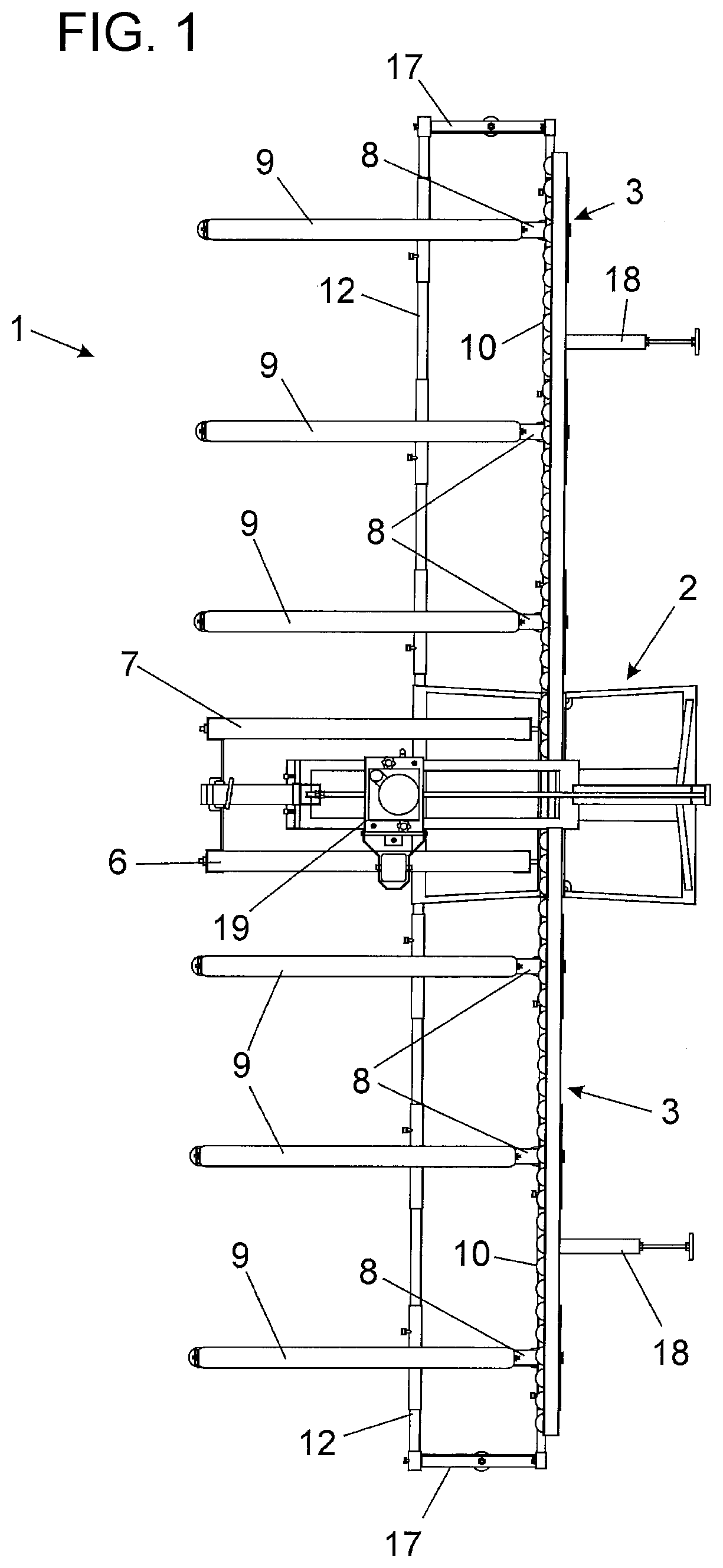 Portable linear transformer for laminated gypsum boards