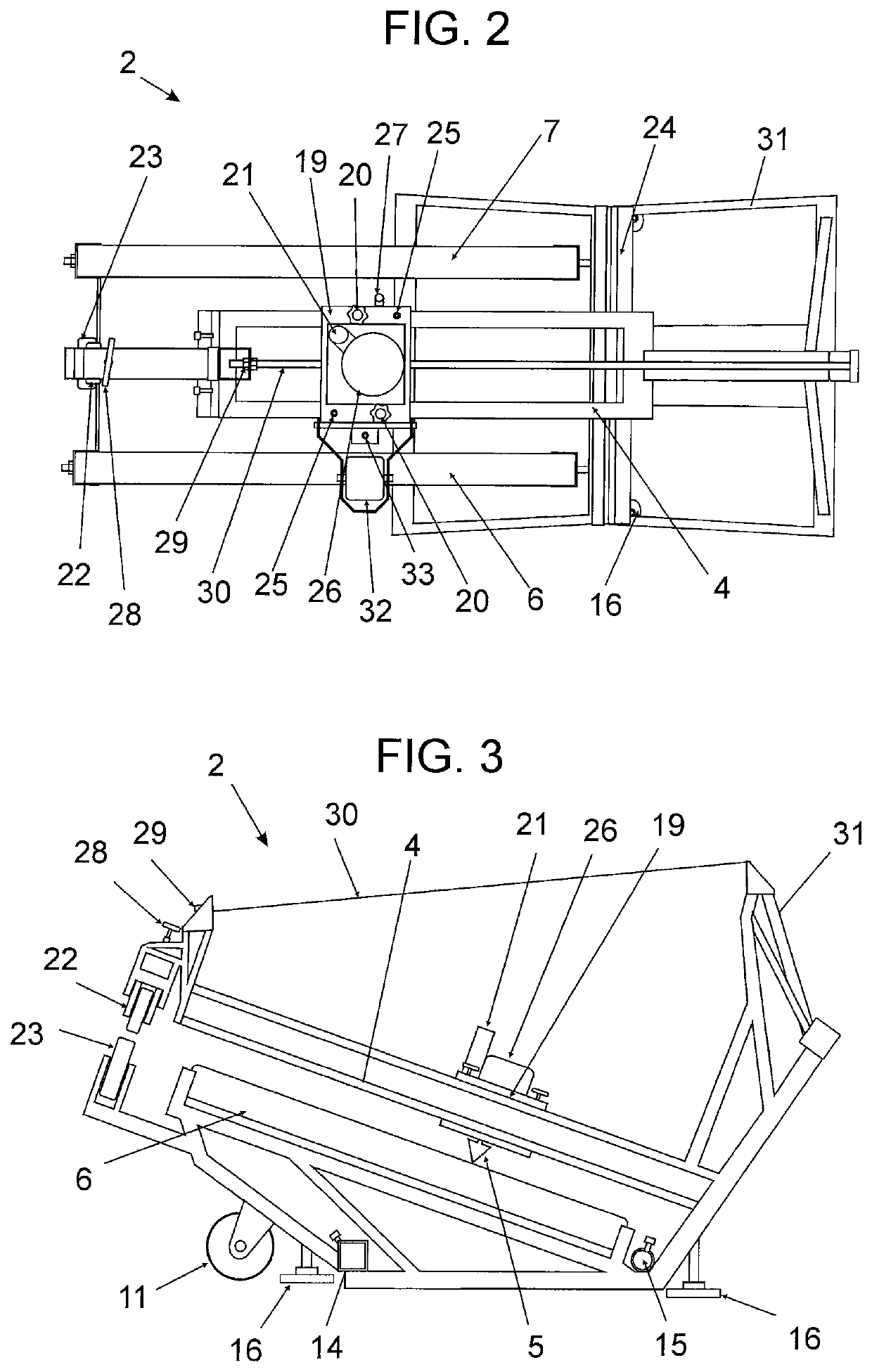 Portable linear transformer for laminated gypsum boards