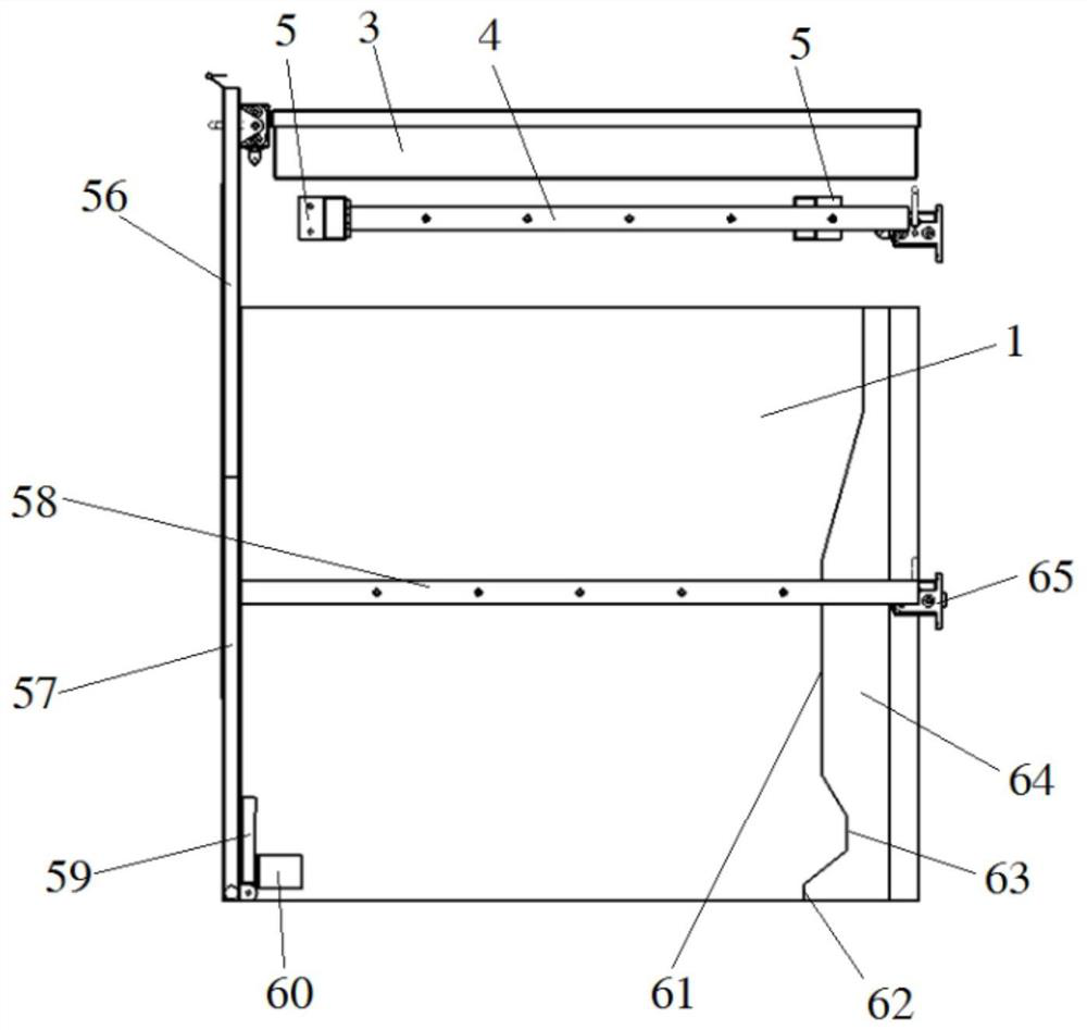 A self-sealing push bag trash bin