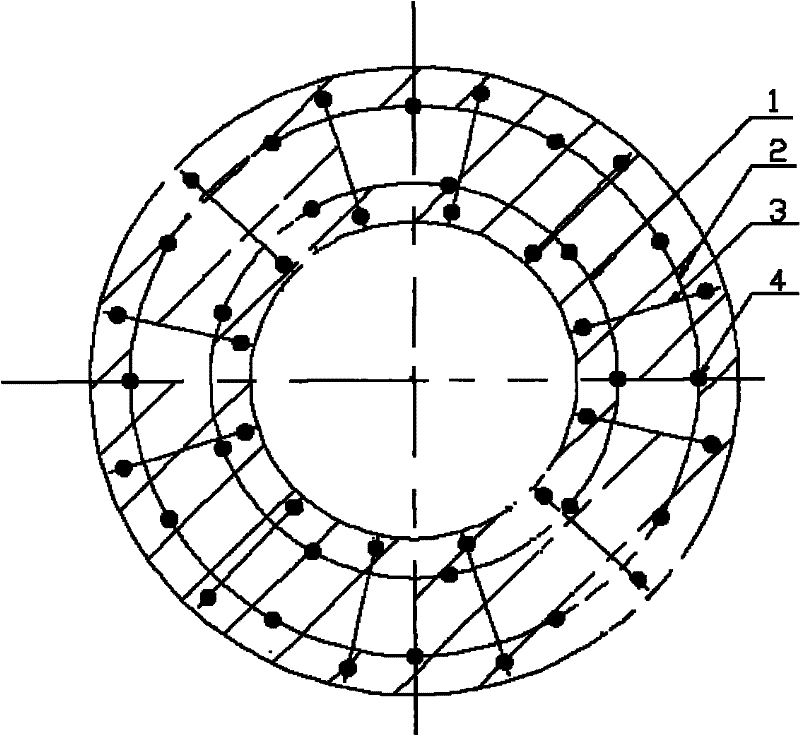 Glass cushion and preparation method