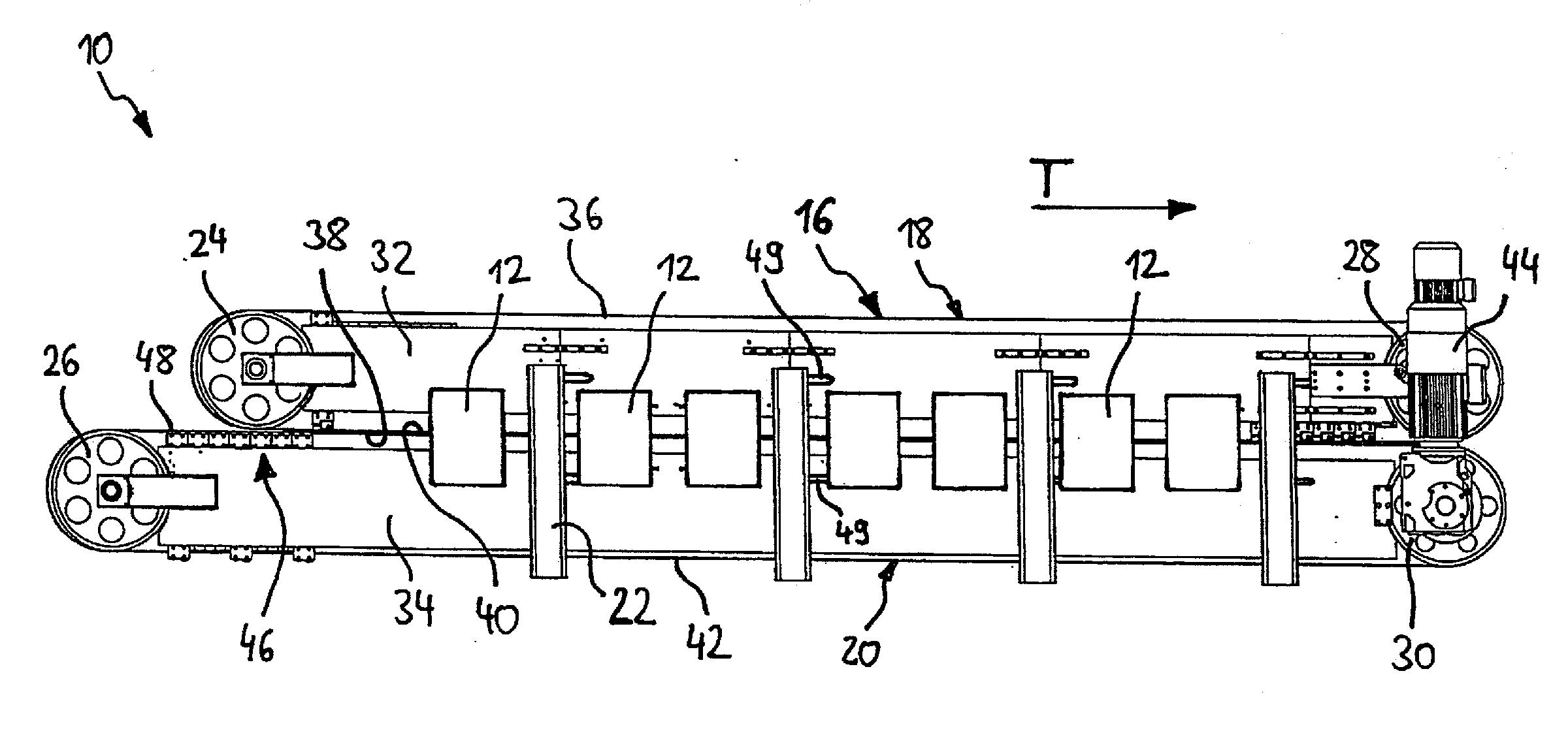 Apparatus for producing and/or processing panels