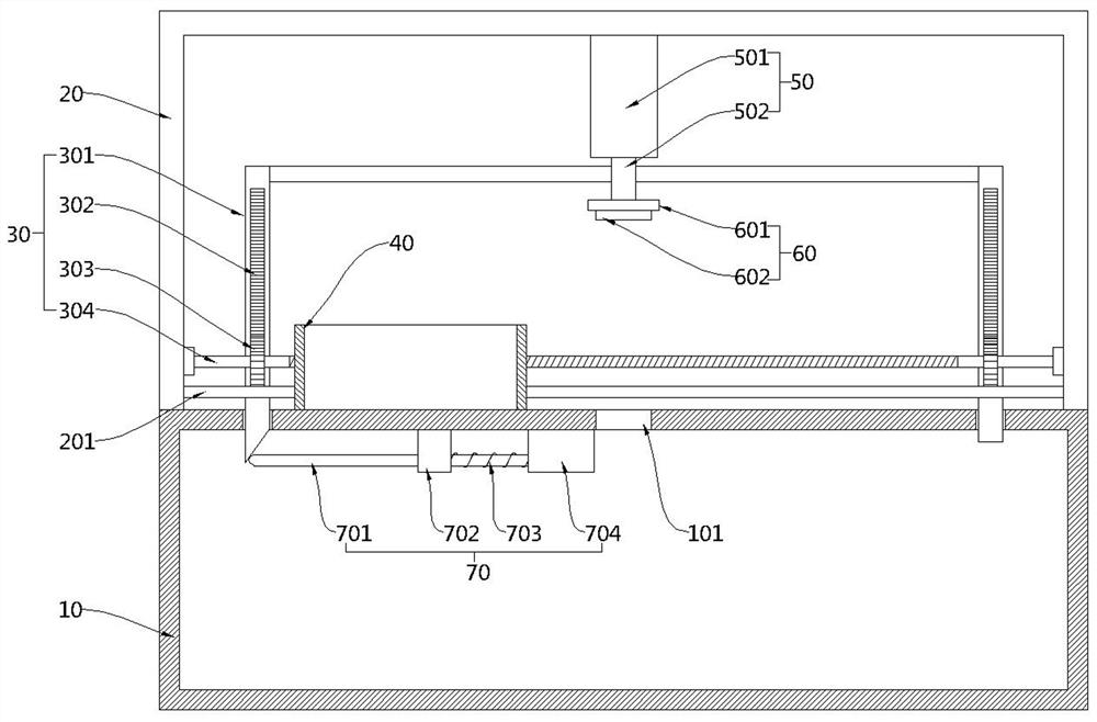 Tabletting device for effervescent tablets