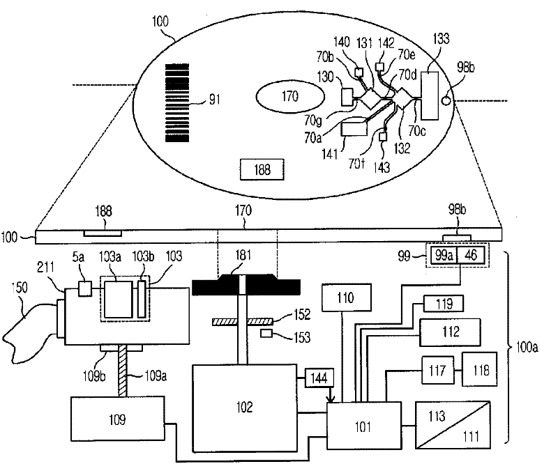 Strobo thin film chemical analysis apparatus and assay method using the same