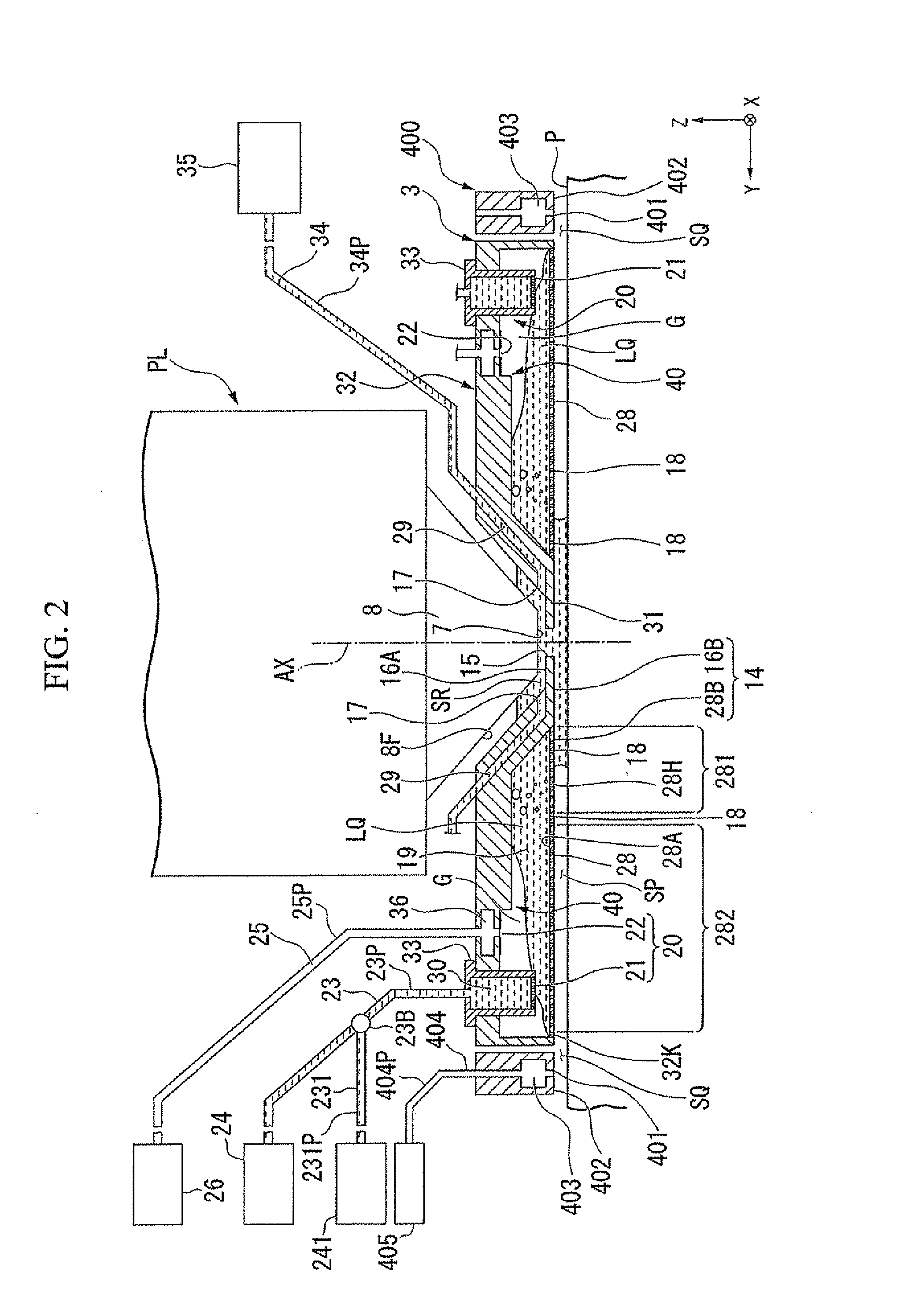 Cleaning method, liquid immersion member, immersion exposure apparatus, device fabricating method, program, and storage medium