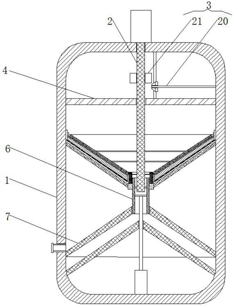 Filtering device for preparing probiotics