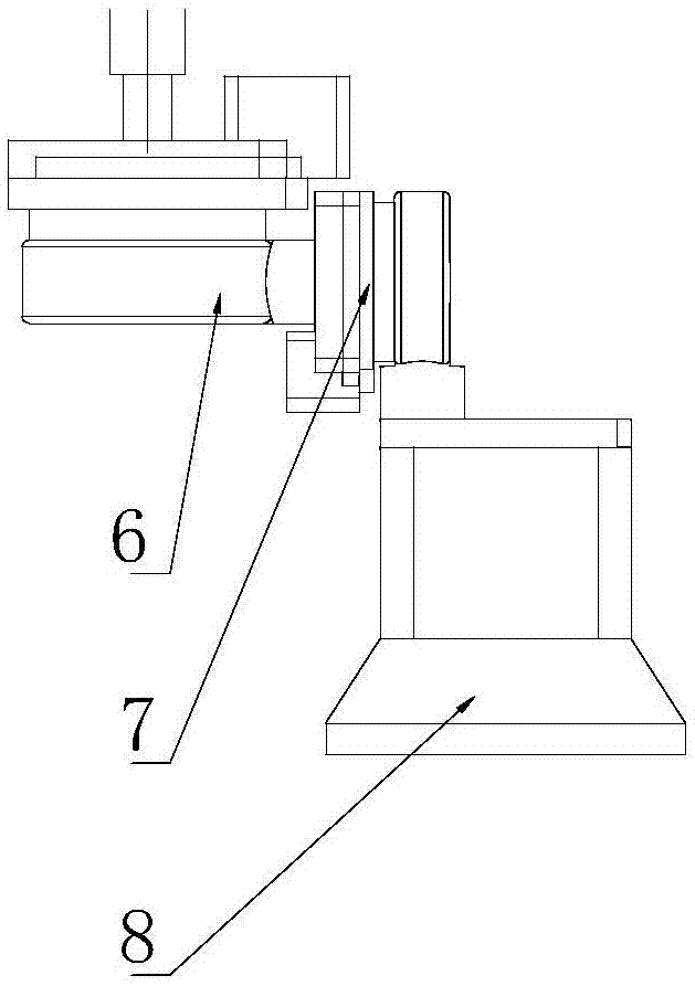 Tunnel inspection robot without dead corners