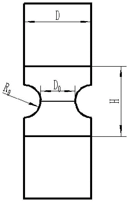 Measuring method for real stress-strain curve of metal welding structure