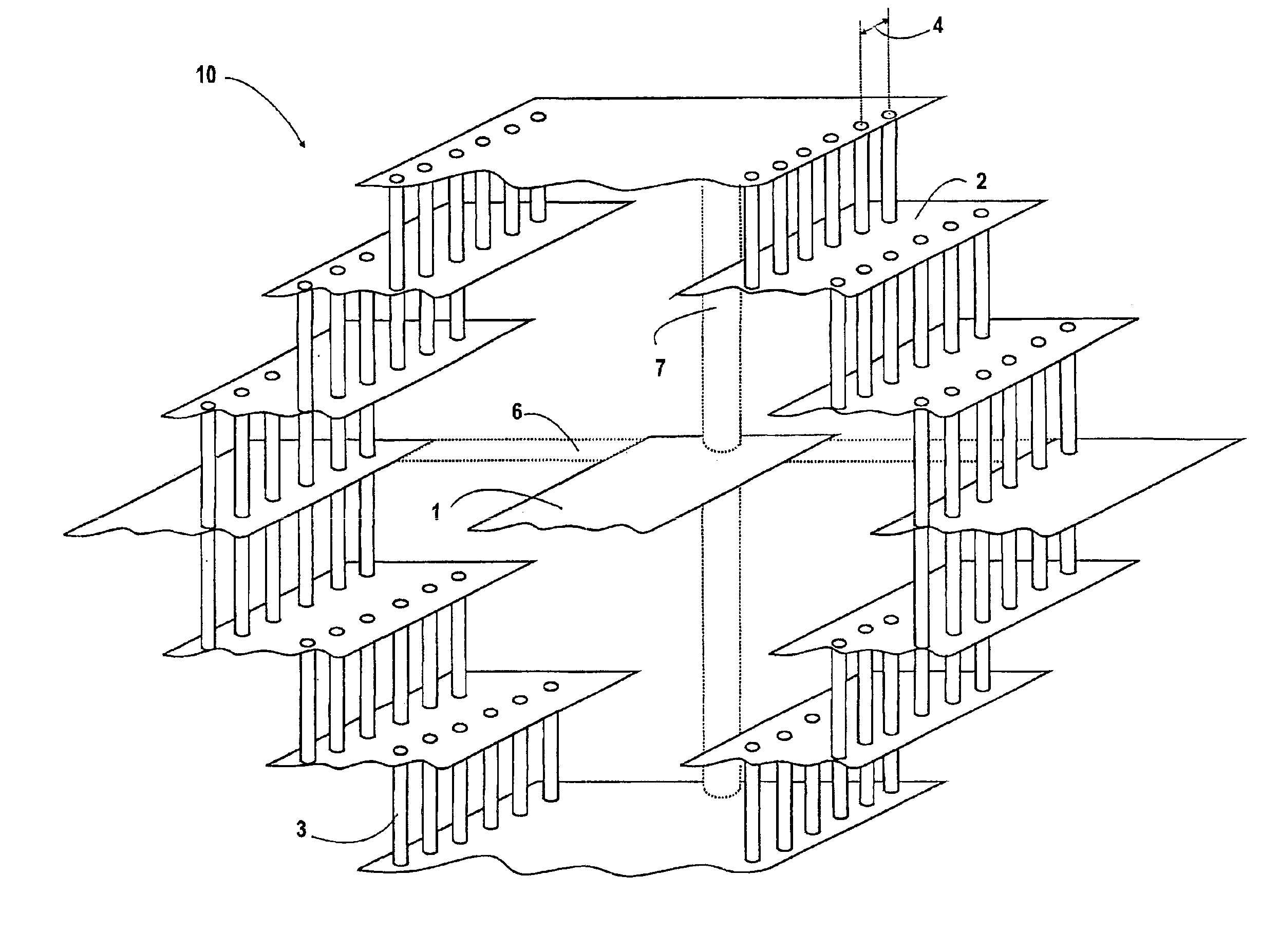 Multilayer coaxial structures and resonator formed therefrom