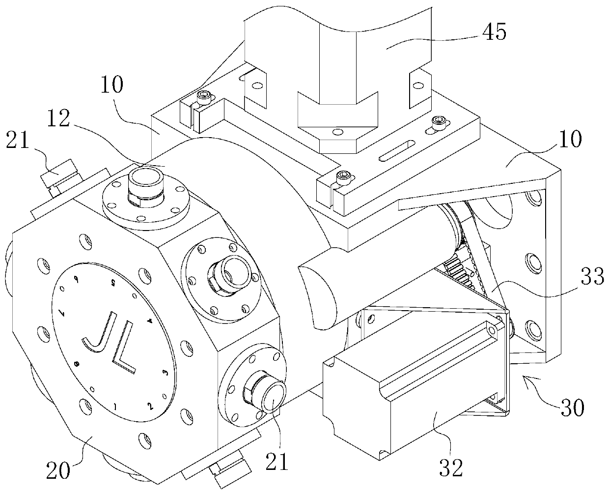 Drilling and milling machining center