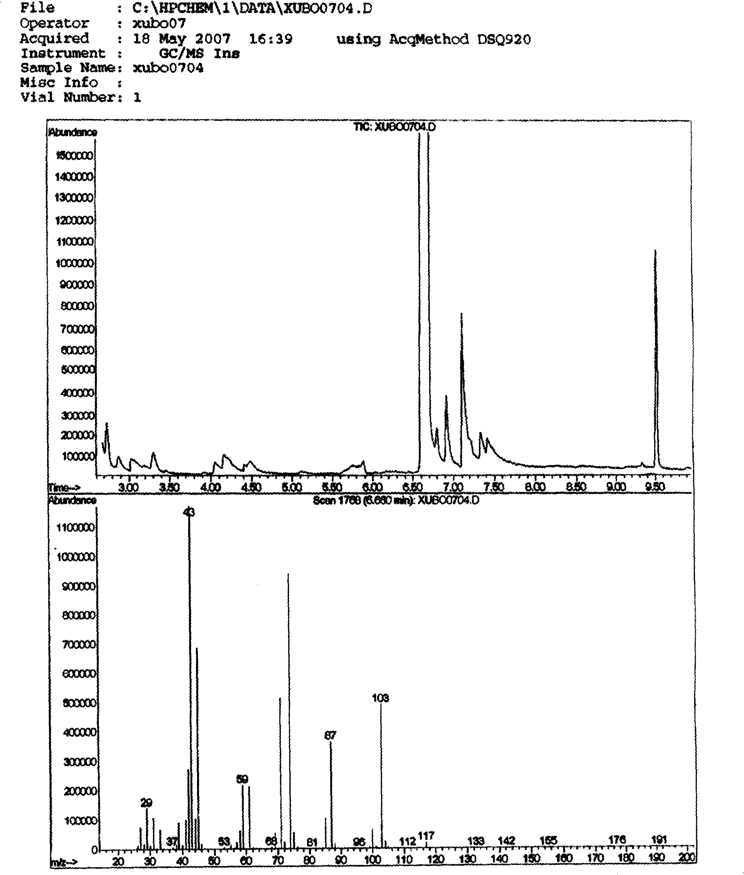 Method for synthesizing beta-hydroxymethyl butyrate