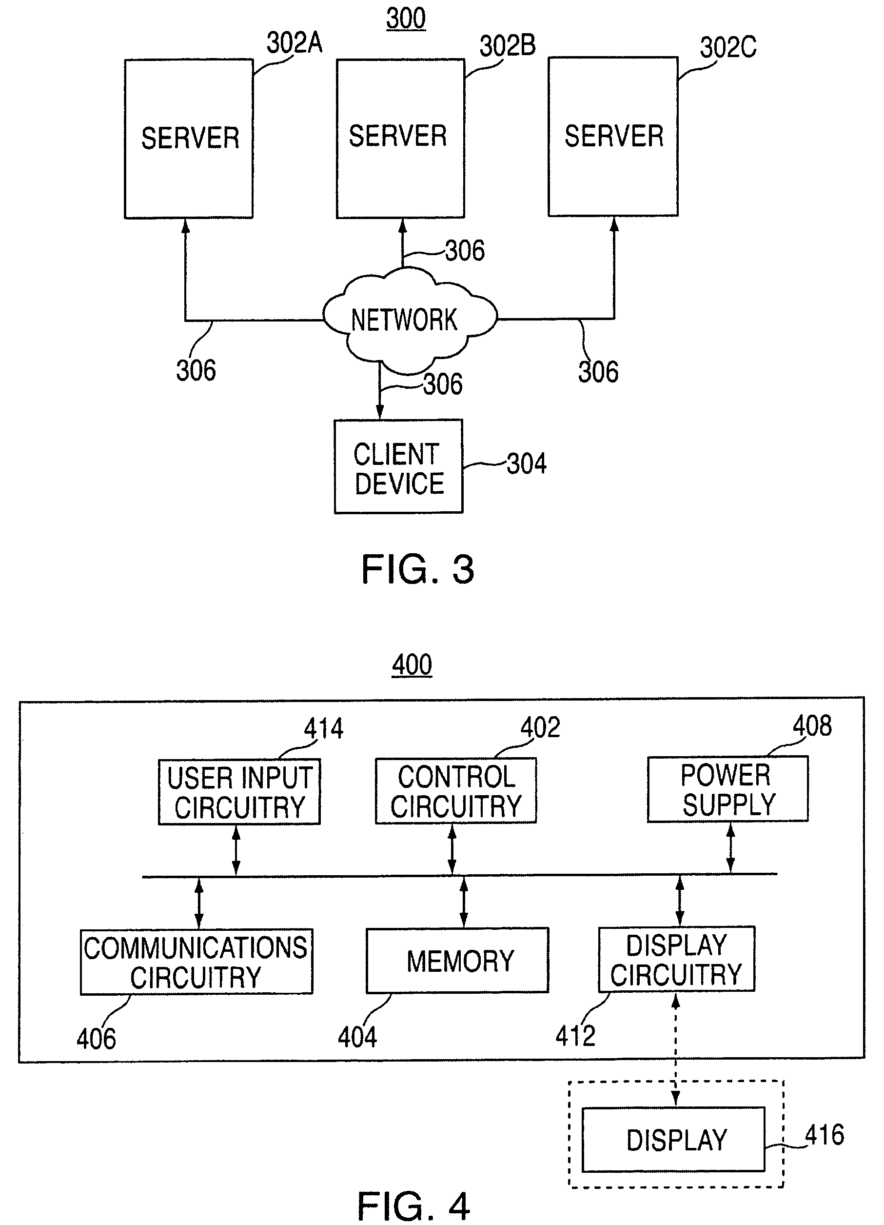 Selective data downloading and presentation based on user interaction