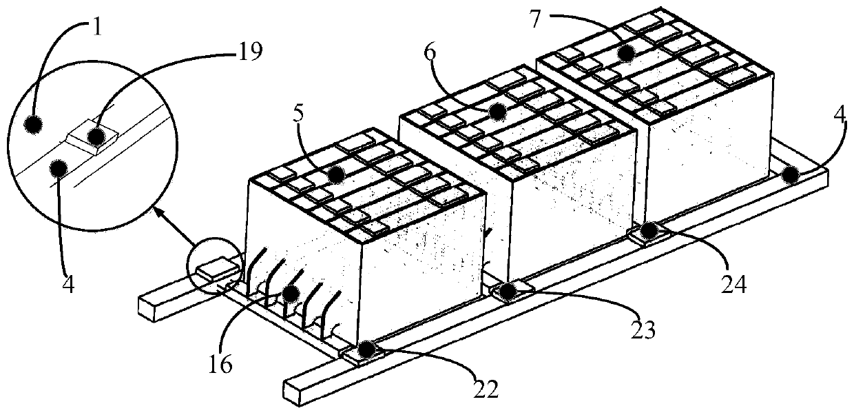 Power battery pack multi-stage heat dissipation system and control method based on coupling of planar heat pipe, liquid cooling and phase change energy storage heat conduction plate