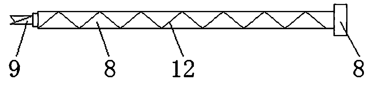 Self-hole-forming bearing head of earth anchor rod