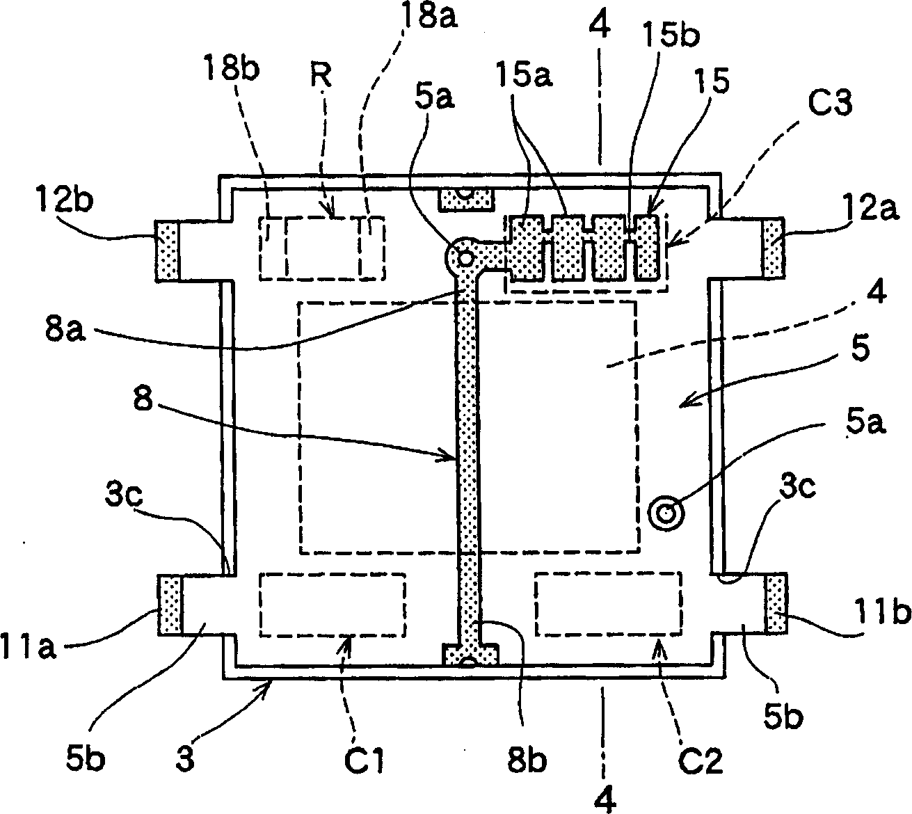 Irreversible circuit element