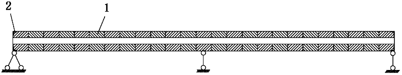 Integral prefabricated cross-laminated timber (CLT) wooden plate girder bridge based on steel side stiffening