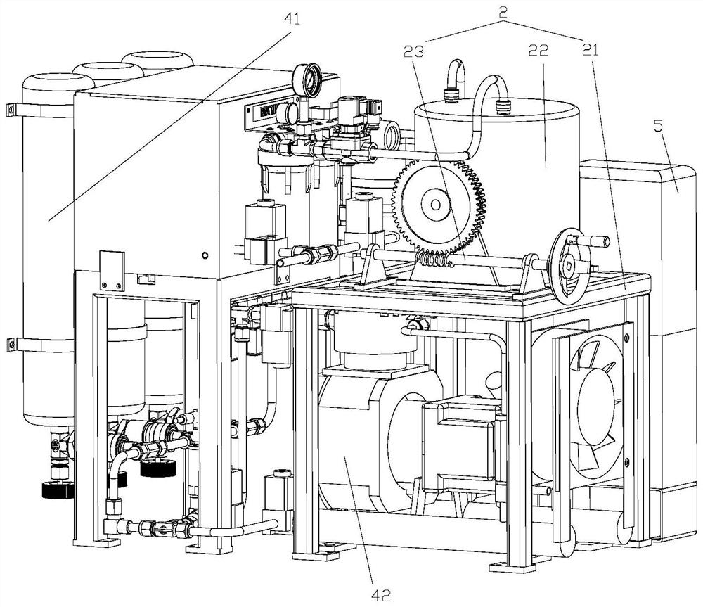 A hydrogen production system with controllable aluminum-alkali reaction