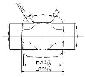 Technology for integrally forging valve with flange