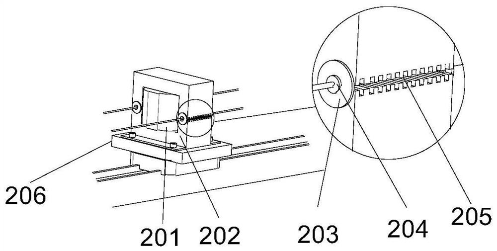 An automatic magnetic particle grinding and polishing machine for the inner wall of a vascular stent tube driven by a double magnetic pole pair electromagnet