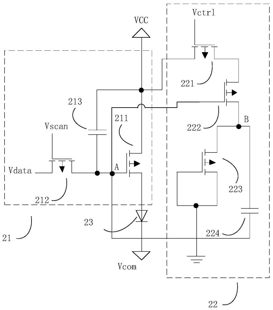 Micro-display pixel device, micro-display device and compensation method