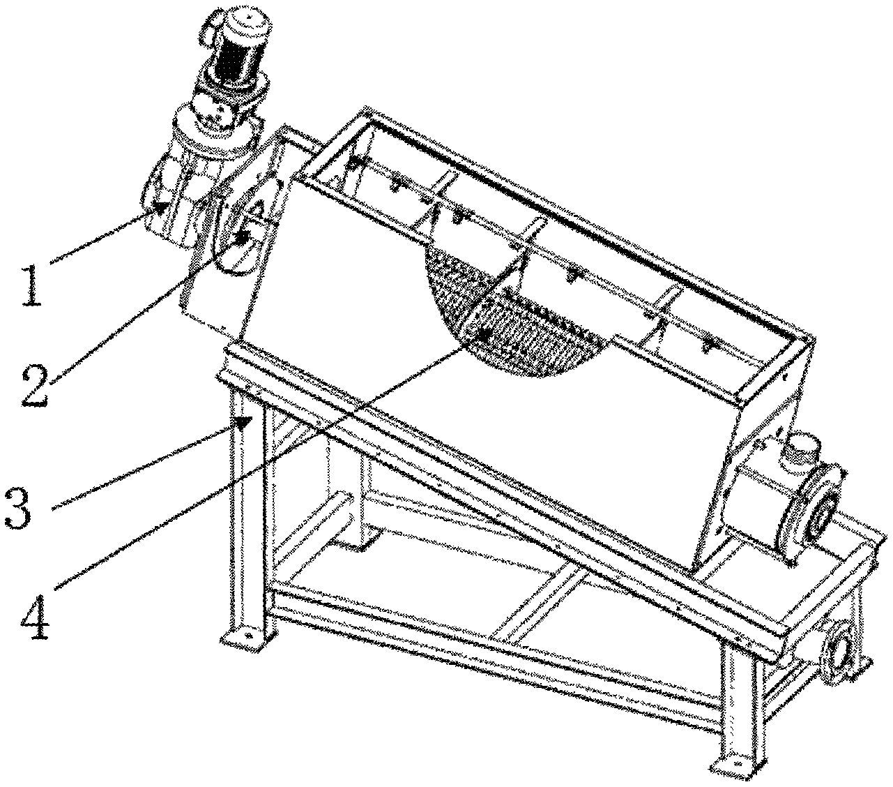 Non-wear laminated solid-liquid separation device