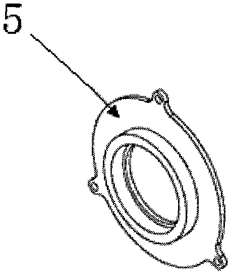 Non-wear laminated solid-liquid separation device