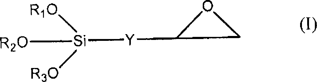 Sol-gel process for the functionalisation of a surface of a solid substrate