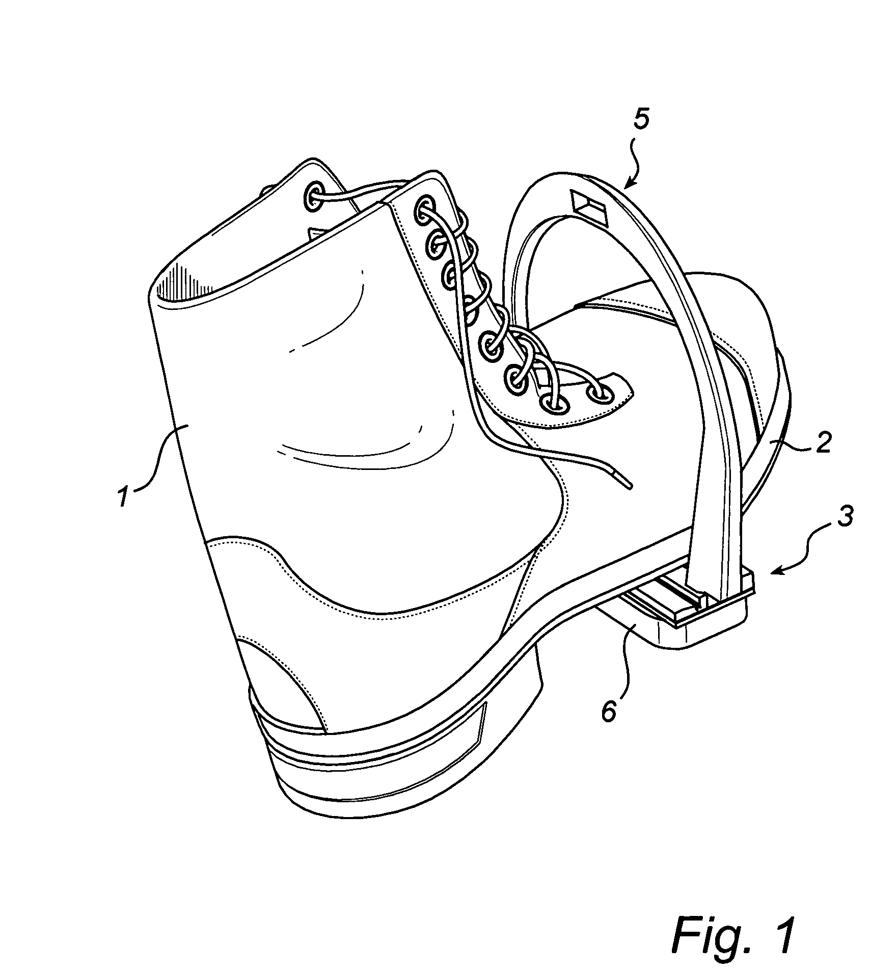 System in connection with a stirrup