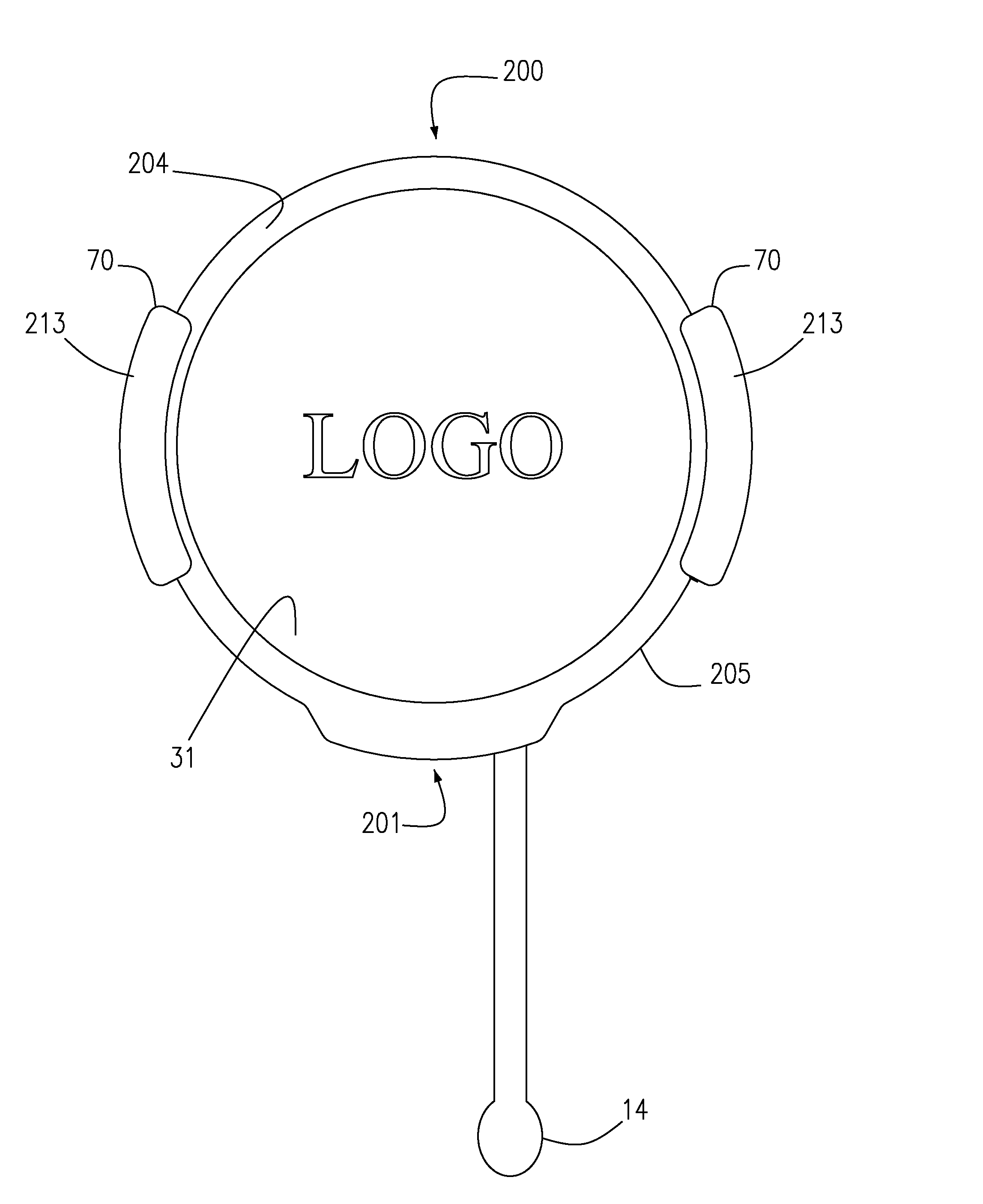 Backlit Graphic Display Device with Device-to-Surface Mounts