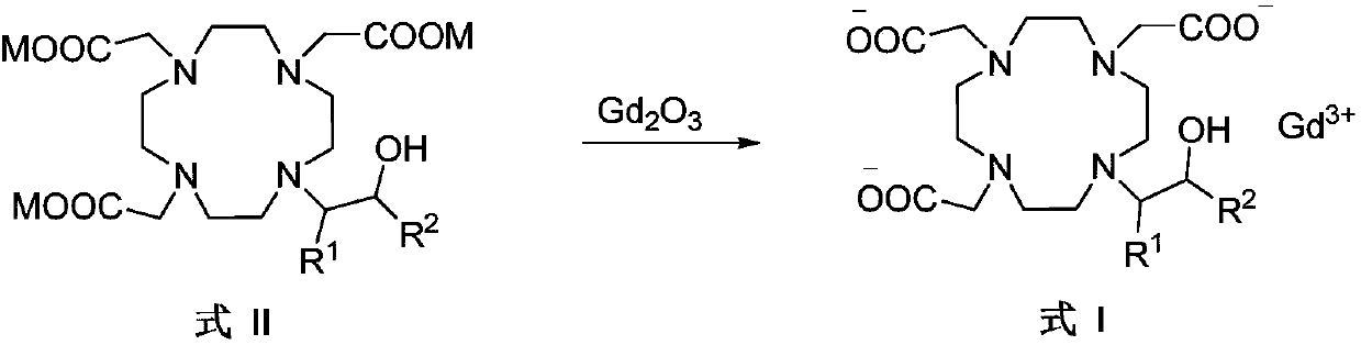 Preparation method of macrocyclic chelating agent and intermediate thereof