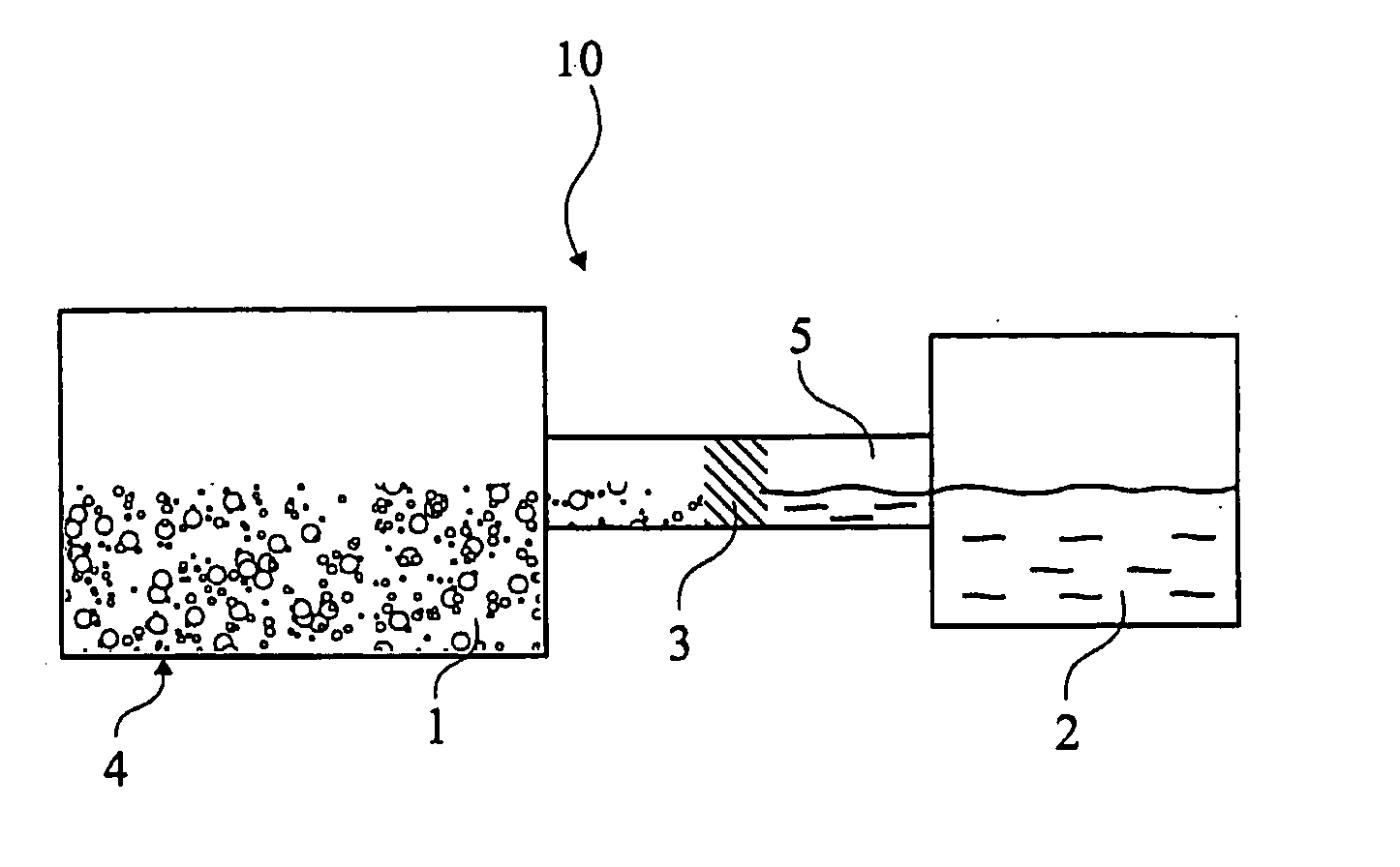 Powdered material, method of manufacturing it, raw compact of the powdered material and device for the powdered material