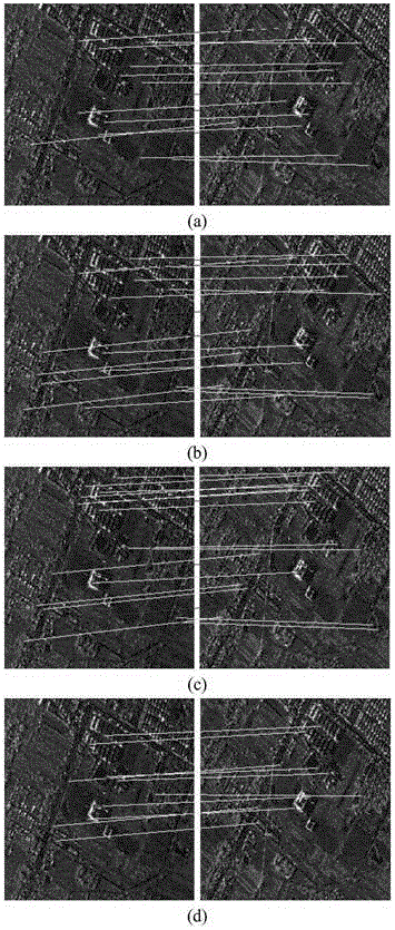 SAR image registration method based on multi-scale image block characteristics and sparse expression