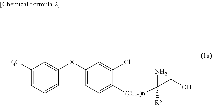 Amino alcohol derivative and immunosuppresive agent having same as an active ingredient