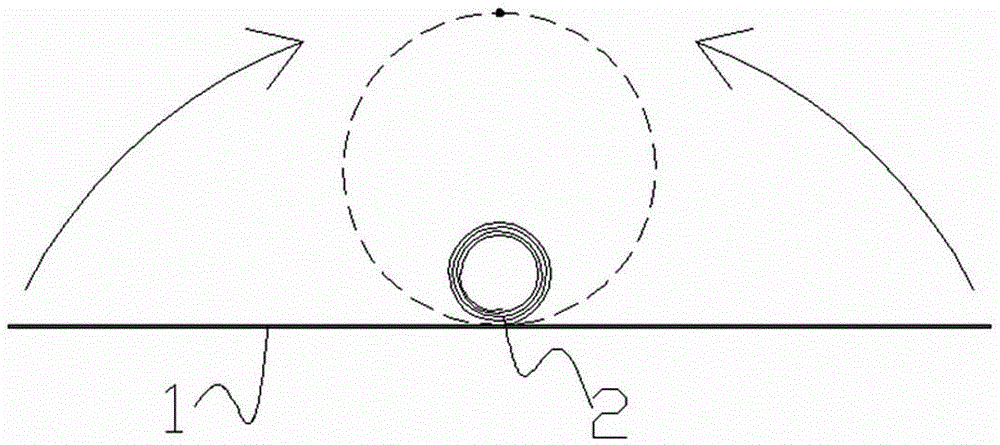 Novel wall bushing and through-wall hole blocking method adopting same