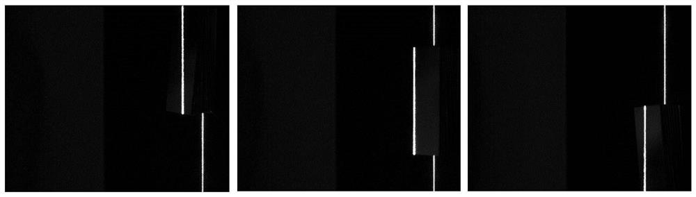 Gauge block calibration method for calibration of monocular line laser three-dimensional measurement module