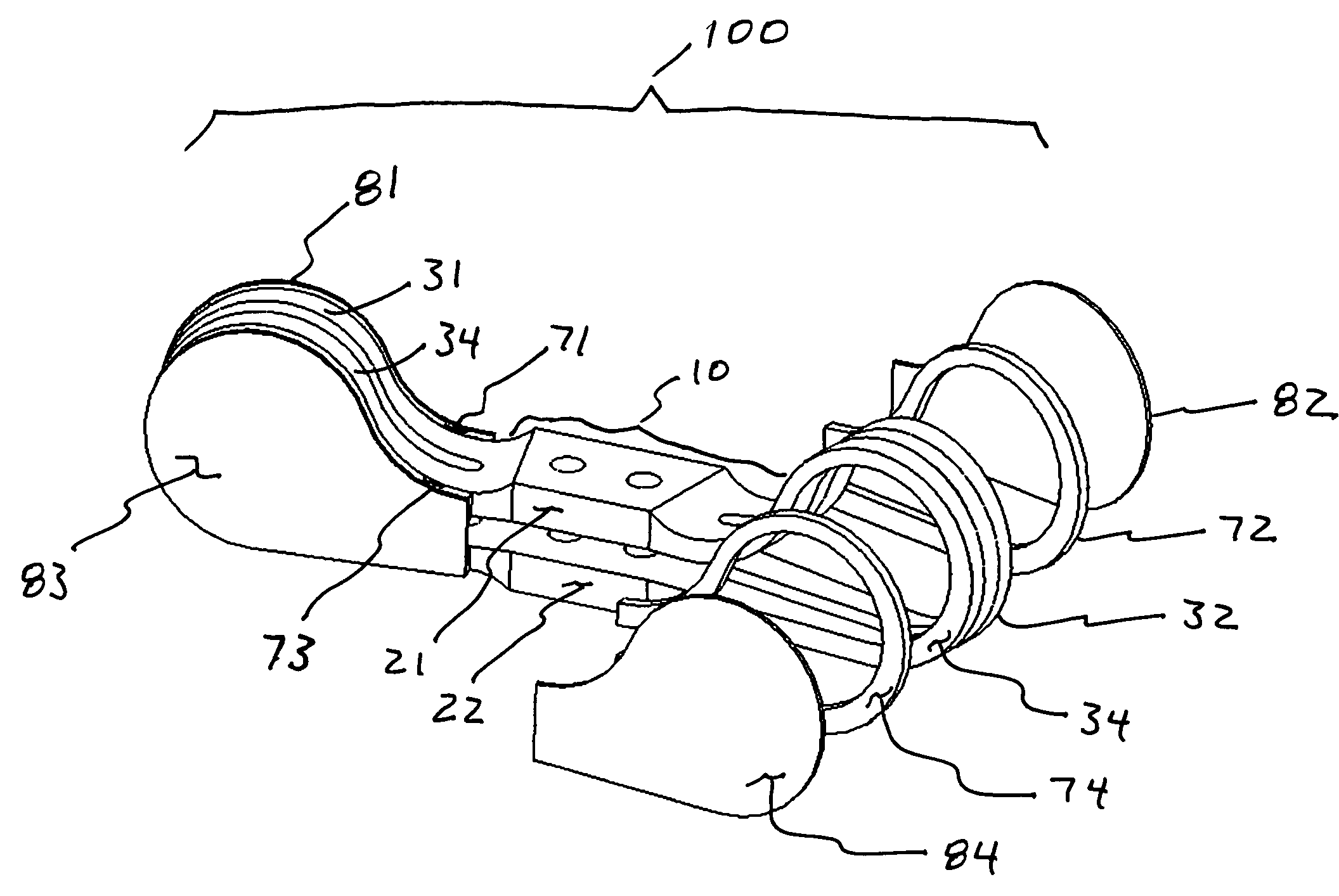 Low-profile, multi-axis, highly passively damped, vibration isolation mount