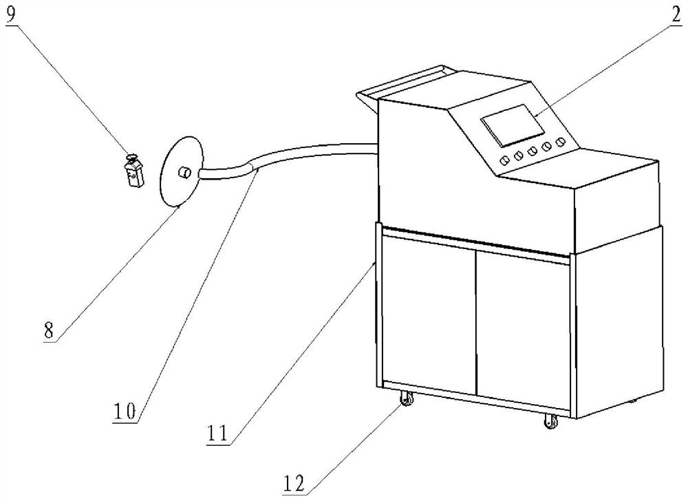 Air tightness inspection method and device