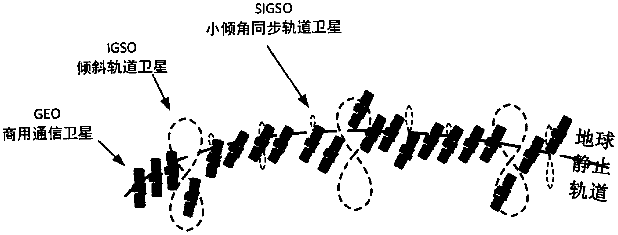 Concealed satellite navigation positioning system