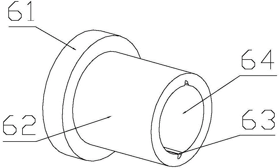 Tearing rope position accurate positioning production device and method