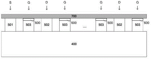 Radio frequency power transistor based on inversion process and forming method thereof