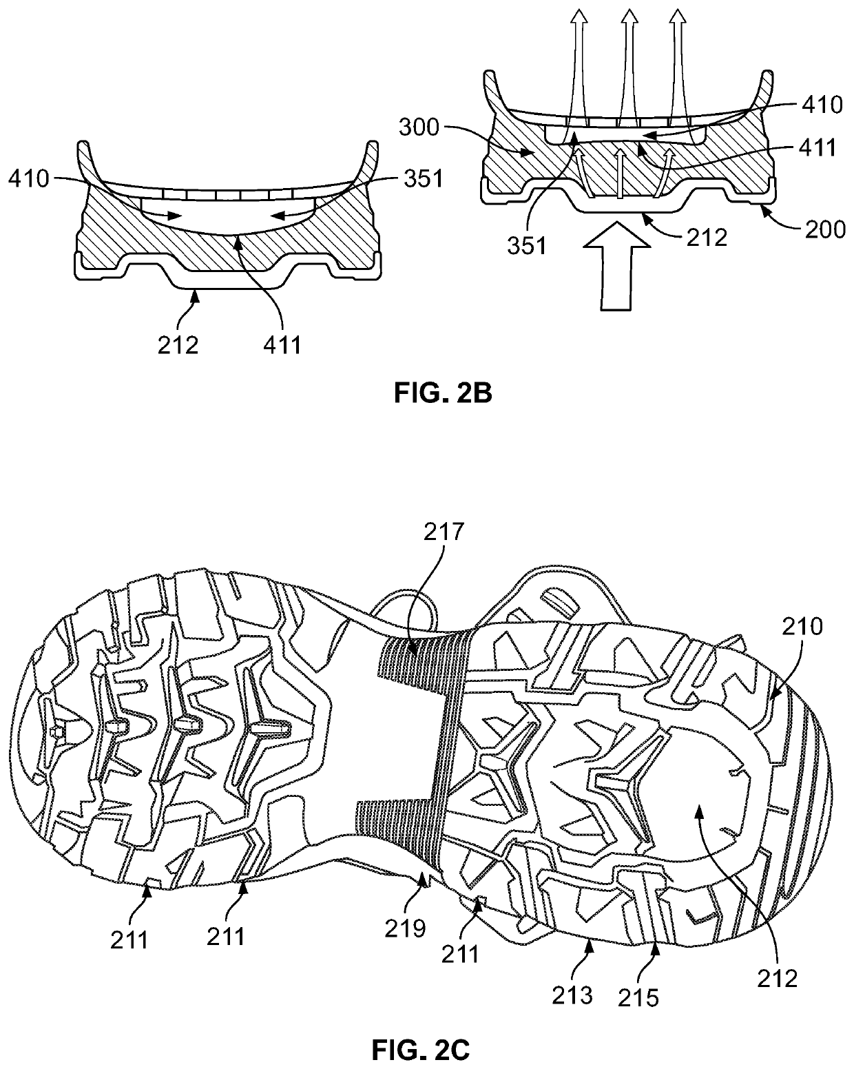 Waterproof boot with internal convection system