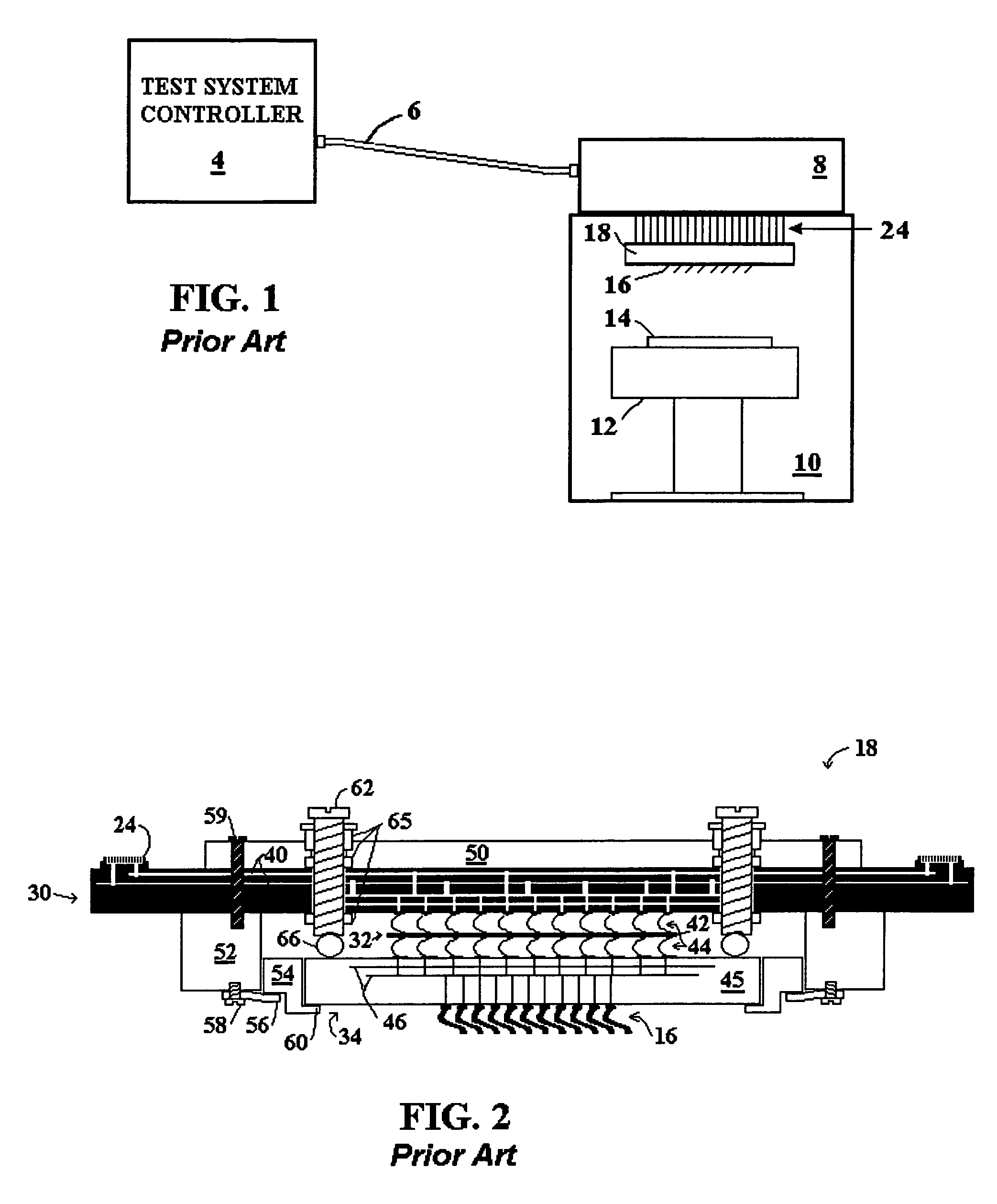 Intelligent probe card architecture