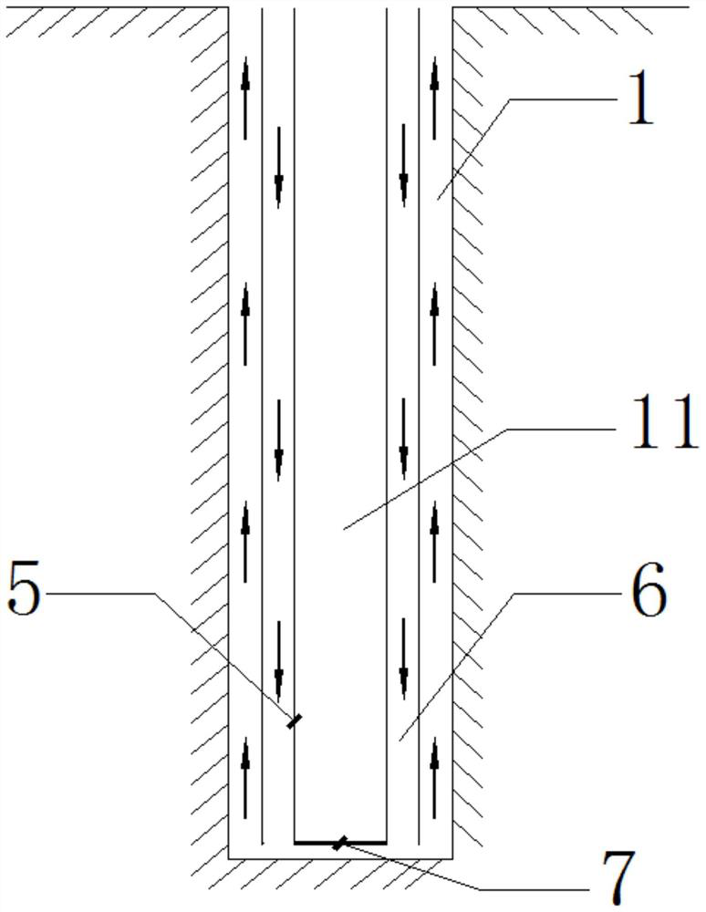 Novel lining device of cast-in-place large-diameter pipe pile and pipe pile construction method