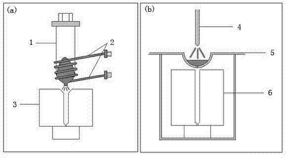 Method for improving isometric crystal rate of casting blanks through two-phase competition in peritectic alloy