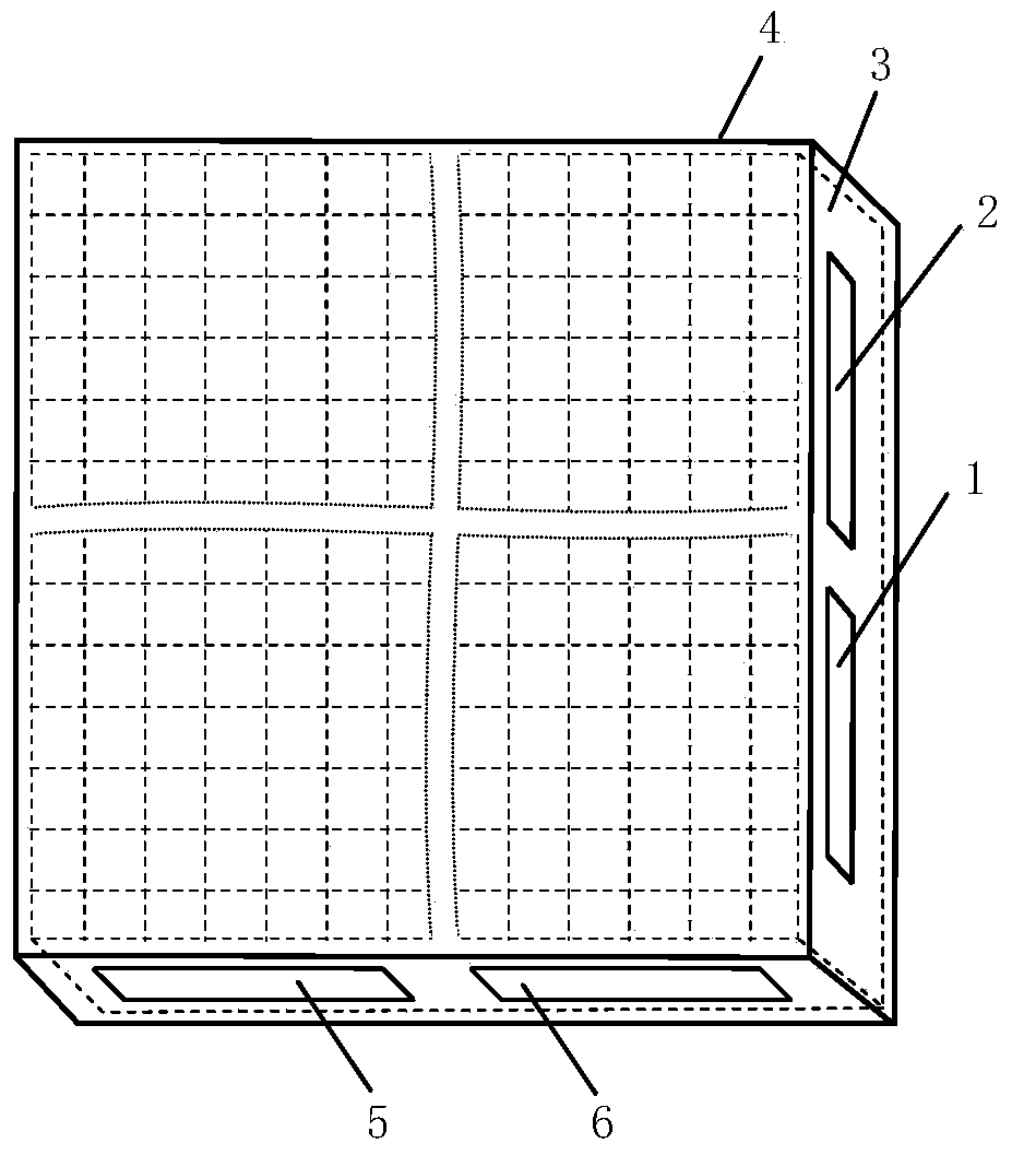 Liquid-crystal-based infrared wave beam polarization control chip