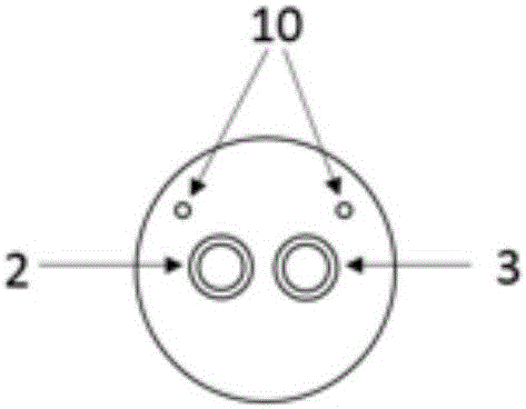 Portable infrared thermometer for continuous monitoring and temperature compensation method thereof