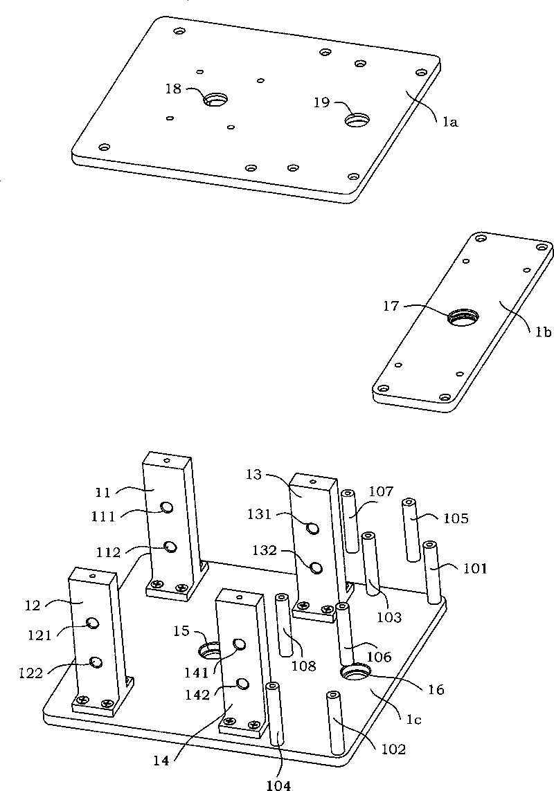 Double-cam single-degree-of-freedom machine fish flapping mechanism