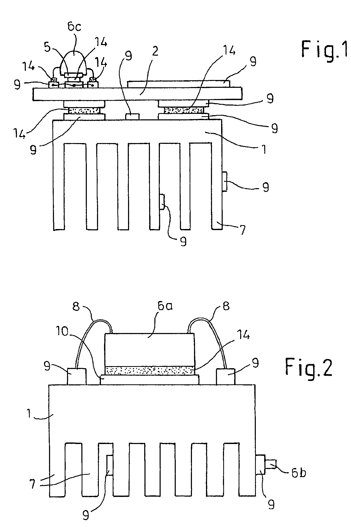 Carrier body for components or circuits