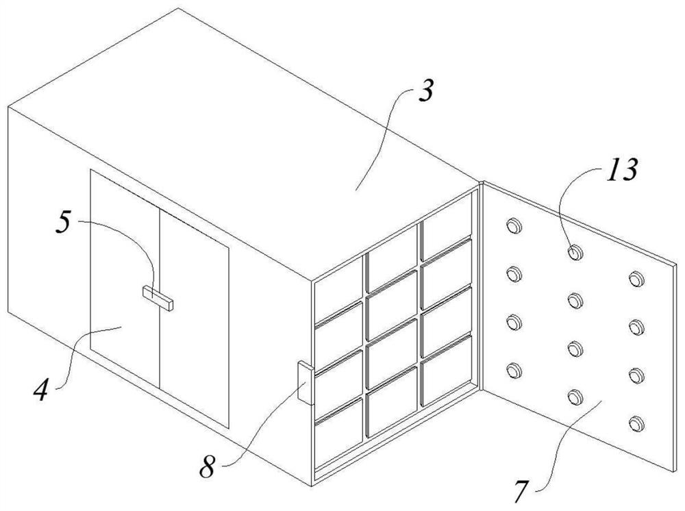 Logistics transportation tricycle capable of realizing cold-chain transportation