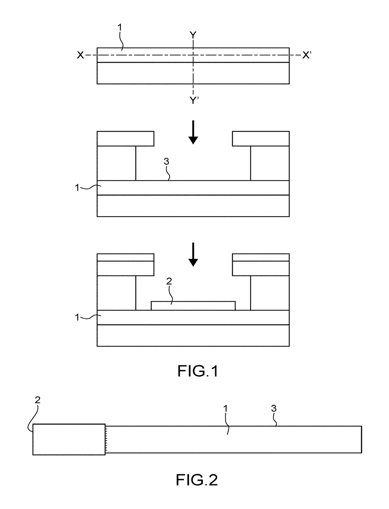 Method for manufacturing an electrical contact on a structure