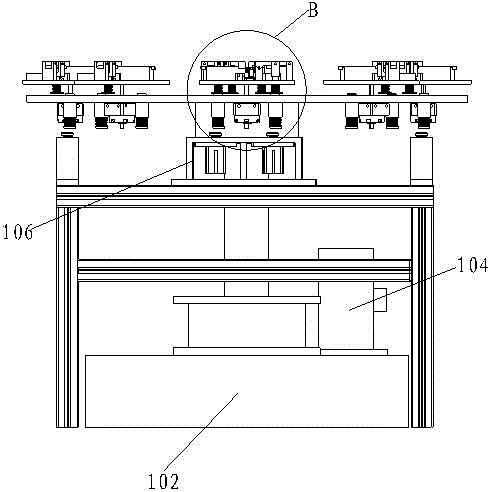 Eight-station welding station for electric plug welding machine